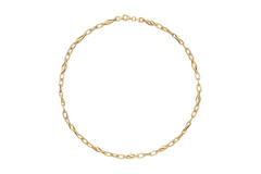  Schakelcollier - Anker - Zilver - 45cm