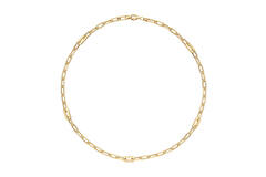  Schakelcollier - Anker - Zilver - 45cm