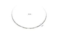  Chokers - Fantasy link - Silver - 43cm