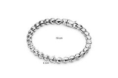  Schakelarmband - Fantasieschakel - 6mm - 19cm