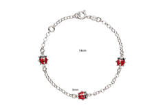  Bracelets à maillons - Jasseron - Animal - 6mm - 16cm