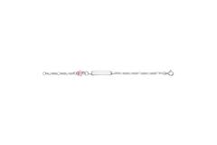  Link bracelets - Figaro - Vlinder - 25mm - 14cm