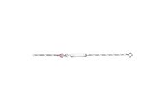  Schakelarmband - Figaro - Vlinder - 25mm - 14cm