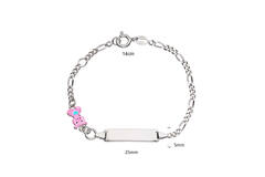  Gliederarmbänder - Figaro - Tier - 25mm - 14cm