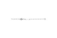  Schakelarmband - Figaro - Fantasie - 25mm - 15cm