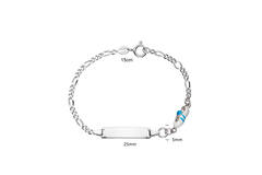  Bracelets à maillons - Figaro - Fantasie - 25mm - 14cm