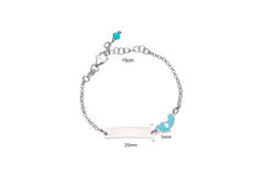  Link bracelets - Jasseron - Animal - 25mm - 14cm