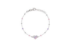  Schakelarmband - Anker - Hart - 7mm - 16cm