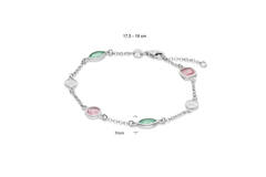  Link bracelets - Colors from Nature - Jasseron - Fantasie - 7mm - 19cm