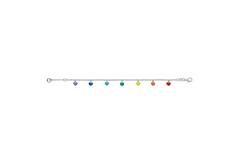  Link bracelets - Jasseron - Heart - 4mm - 16cm
