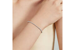  Bead bracelets - Round - 3mm - 18cm