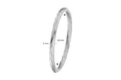  Bangle - Scharnier - Rond - 5mm - Ø 60mm