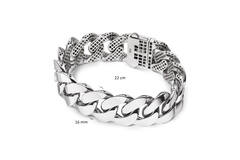  Bracelets à maillons - 16mm - 22cm