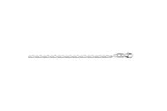  Bracelets à maillons - Figaro - 2.3mm - 19cm