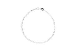  Bracelets à maillons - Ancre - 2.4mm - 19cm