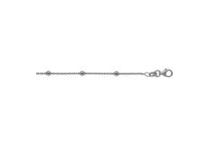  Link bracelets - Blocks, Balls - 0.9mm - 19cm