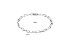  Gliederarmbänder - Büroklammer - 4.3mm - 19cm