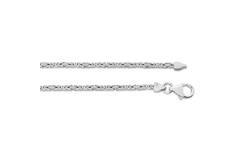  Schakelarmband - Koningsschakel - Vierkant - 4.5mm - 19cm