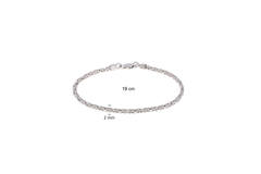 Schakelarmband - Koningsschakel - Vierkant - 4.5mm - 19cm