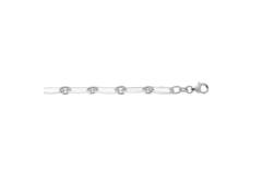  Link bracelets - Closed Forever - 5mm - 19cm
