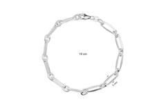  Link bracelets - Closed Forever - 5mm - 19cm