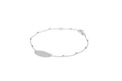  Bracelets gourmettes - Ancre - Ovale - 18mm - 19cm