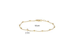  Schakelarmband - Anker - Rond - 3mm - 18cm