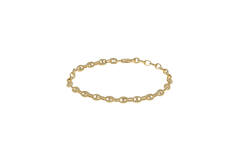  Link bracelets - Fantasy link - Round - 5mm - 18cm