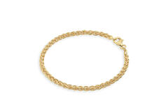 Gliederarmbänder - Palmier, Fuchsschwanz - 5mm - 19cm