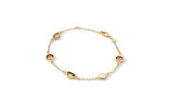  Bracelets avec pierre - Colors from Nature - Jasseron - 7mm - 19cm