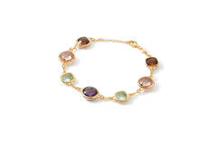  Bracelets with stone - Colors from Nature - Jasseron - 11.5mm - 19cm
