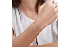  Link bracelets - Colors from Nature - 8mm - 19cm