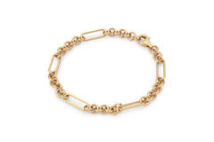  Link bracelets - Jasseron - 5mm - 19cm