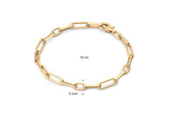  Schakelarmband - Anker - 5mm - 19cm