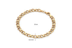  Bracelets à maillons - Maillon fantaisie - 6.5mm - 19cm