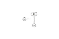  Ear studs - Ø 3mm