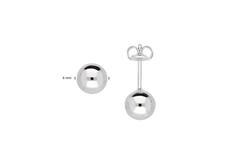  Ear studs - Ø 6mm