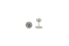 Boucles d'oreilles à puces - Rond - Ø 8mm