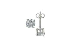  Ear studs Zirconia - - Ø 6mm