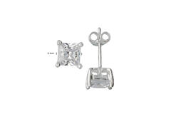  Ohrstecker Zirkonia - - Ø 6mm