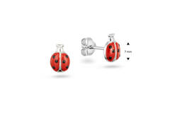  Boucles d'oreilles à puces Émail - 