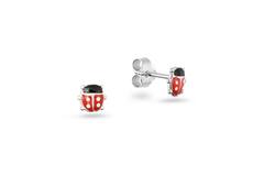  Boucles d'oreilles à puces - Animal Émail - 