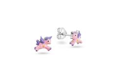  Boucles d'oreilles à puces Émail - 