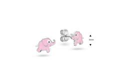  Ohrstecker Emaille - 