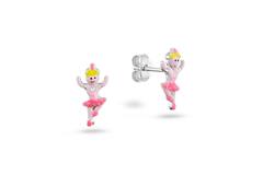  Boucles d'oreilles à puces - Fantasie Émail - 