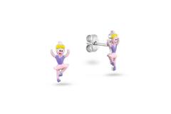 Boucles d'oreilles à puces Émail - 