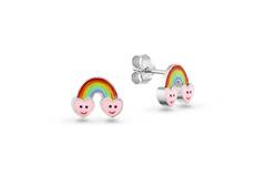  Boucles d'oreilles à puces - Fantasie Émail - 