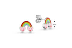  Boucles d'oreilles à puces - Fantasie Émail - 