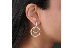 Ear studs - Rondjes Zirconia - 
