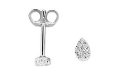  Ear studs - Drop Zirconia - 